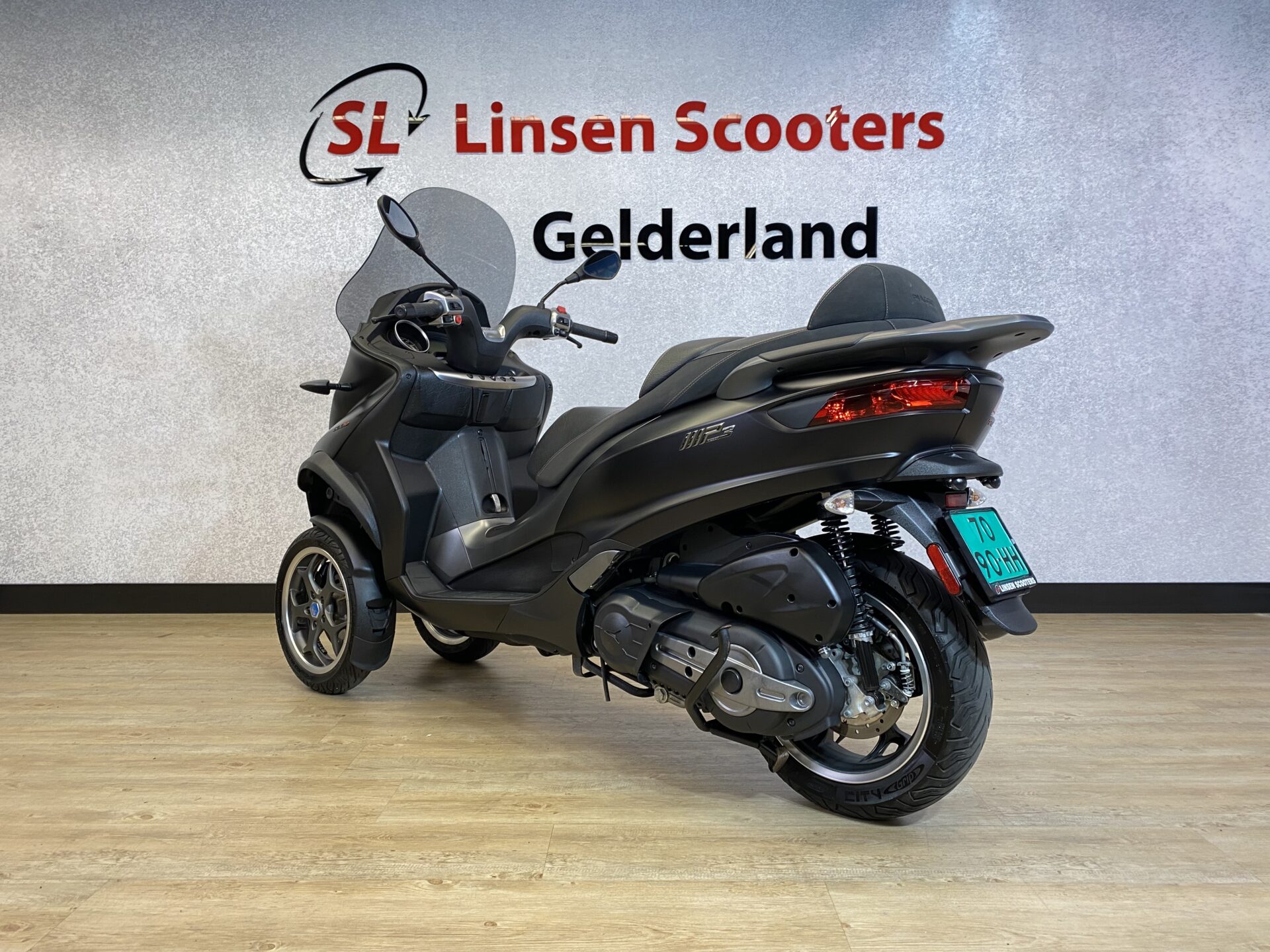 server Allerlei soorten overloop Piaggio MP3 Sport 500cc LT Mat Zwart 2018 – Linsen Scooters Gelderland