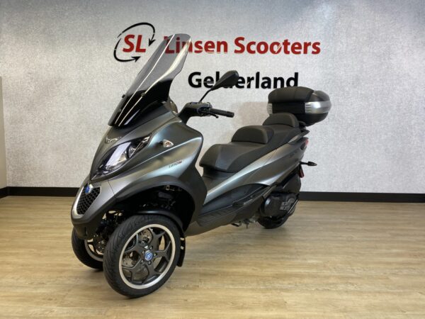 Piaggio MP3 Sport 500cc LT Mat Zwart 2018 – Linsen Scooters Gelderland