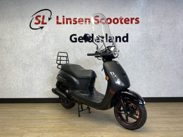 Sym Fiddle II 25 km/h Mat Zwart 2020