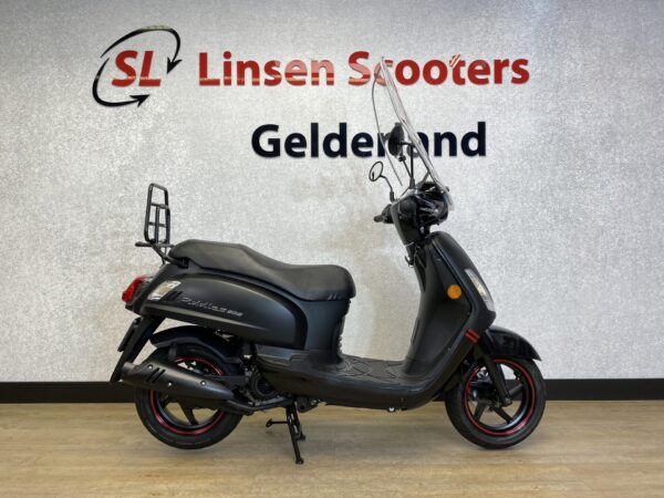 Sym Fiddle II 25 km/h Mat Zwart 2020 - Afbeelding 6