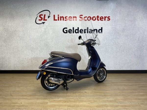 Vespa Primavera 25 km/h Mat Blauw 2019 - Afbeelding 2