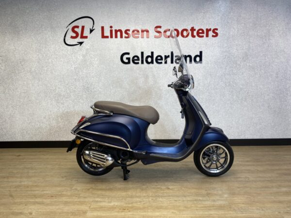 Vespa Primavera 25 km/h Mat Blauw 2019 - Afbeelding 3