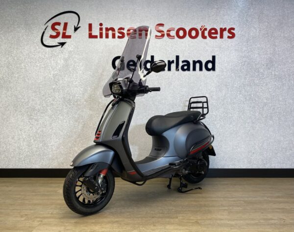 Vespa Sprint 45 km/h Mat Grijs 2022 - Afbeelding 2