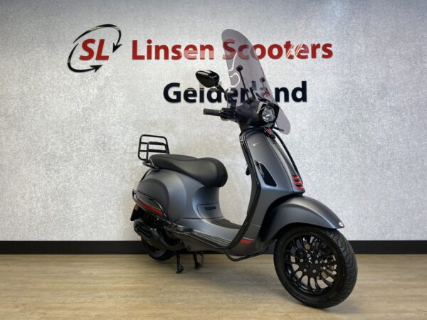 Vespa Sprint 45 km/h Mat Grijs 2022