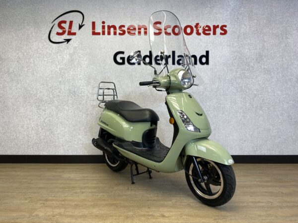 Sym Fiddle II 25 km/h Olive Green 2019