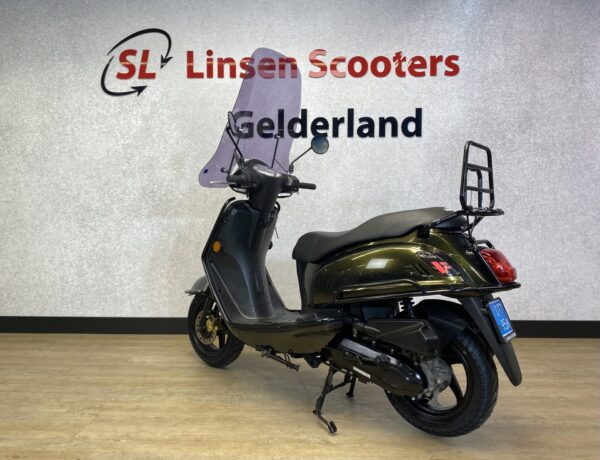 Sym Fiddle II 25 km/h Groen Metallic 2019 - Afbeelding 4