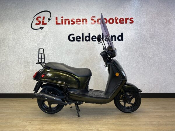 Sym Fiddle II 25 km/h Groen Metallic 2019 - Afbeelding 6