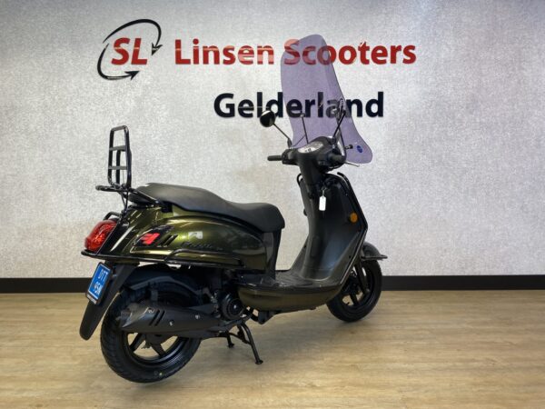 Sym Fiddle II 25 km/h Groen Metallic 2019 - Afbeelding 7