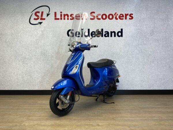 Vespa LX 2T 25 km/h Blauw Metallic 2008 - Afbeelding 2