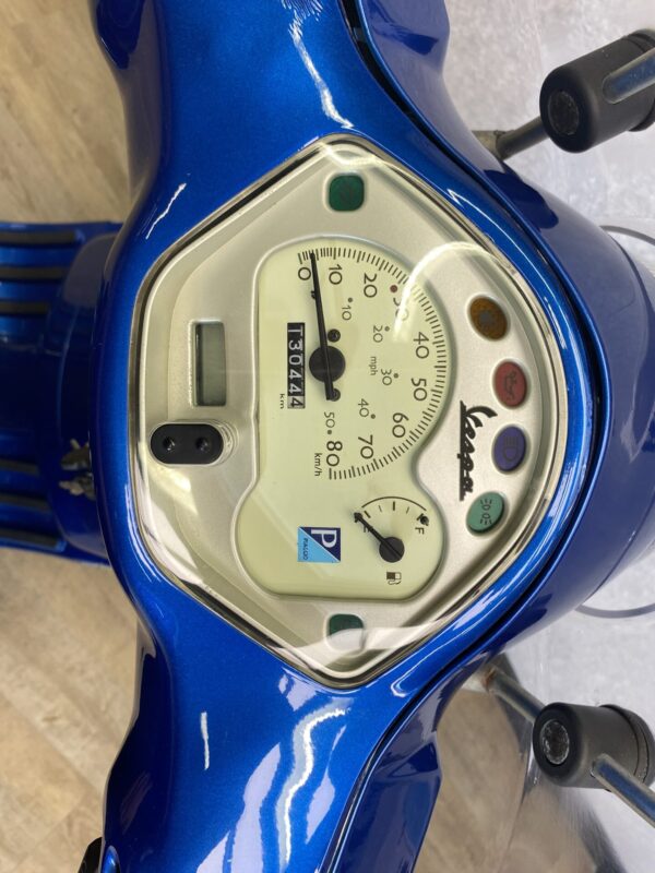 Vespa LX 2T 25 km/h Blauw Metallic 2008 - Afbeelding 8