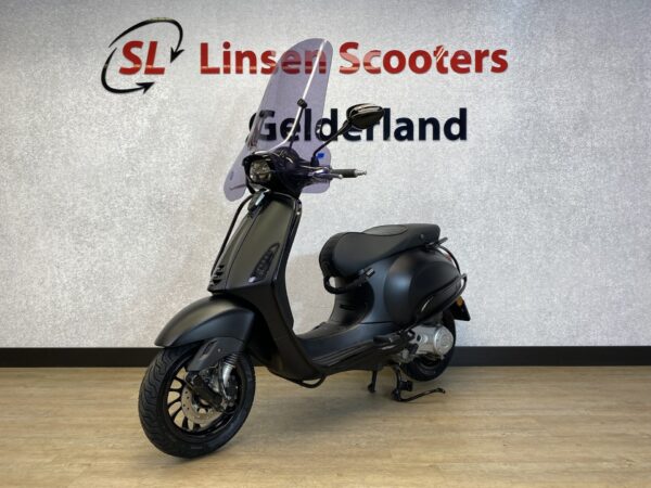 Vespa Sprint 25 km/h Mat Zwart 2020 - Afbeelding 2