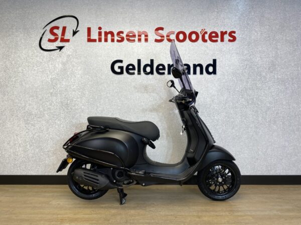 Vespa Sprint 25 km/h Mat Zwart 2020 - Afbeelding 6