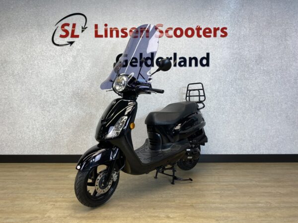 Sym Fiddle II E5 25 km/h Zwart 2023 - Afbeelding 3