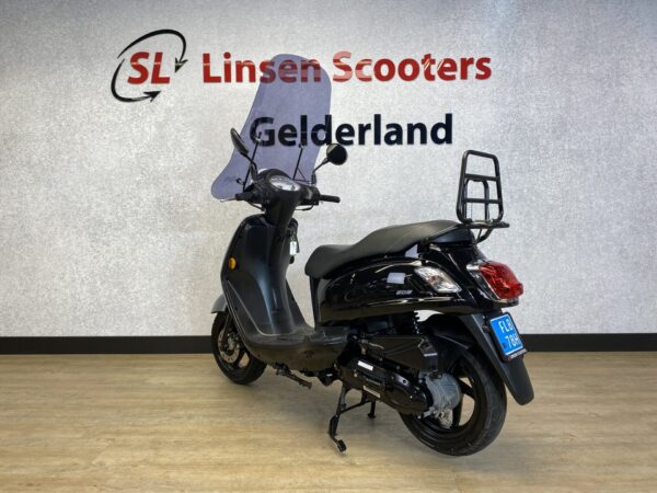 Sym Fiddle II E5 25 km/h Zwart 2023 - Afbeelding 4