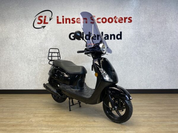 Sym Fiddle II E5 25 km/h Zwart 2023