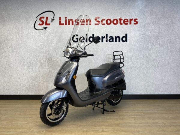 Sym Fiddle II 25 km/h Grijs Metallic 2020 - Afbeelding 2