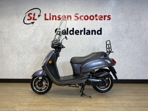 Sym Fiddle II 25 km/h Grijs Metallic 2020 - Afbeelding 3