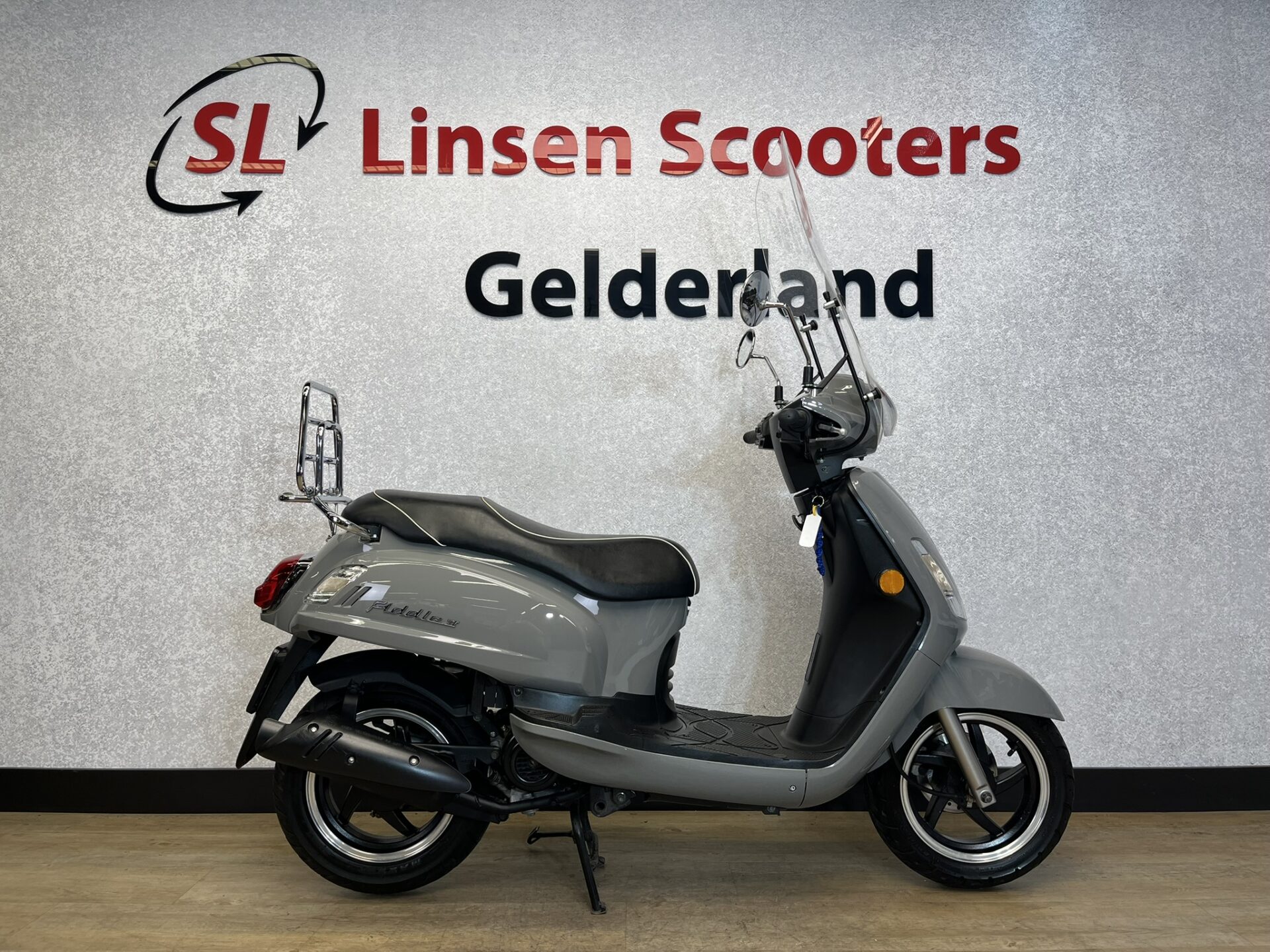 Sym Fiddle II 25 km/h Nardo Grey 2019 - Afbeelding 5