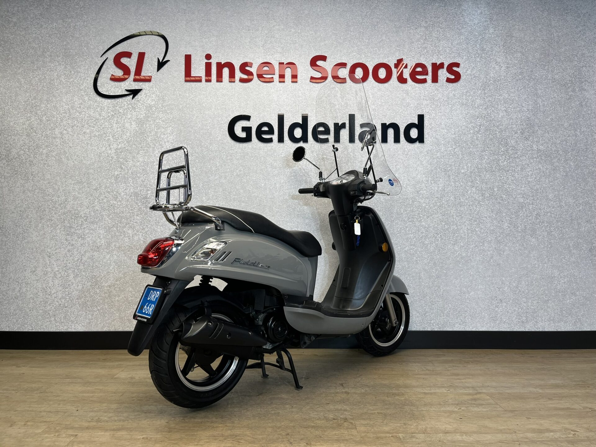 Sym Fiddle II 25 km/h Nardo Grey 2019 - Afbeelding 6