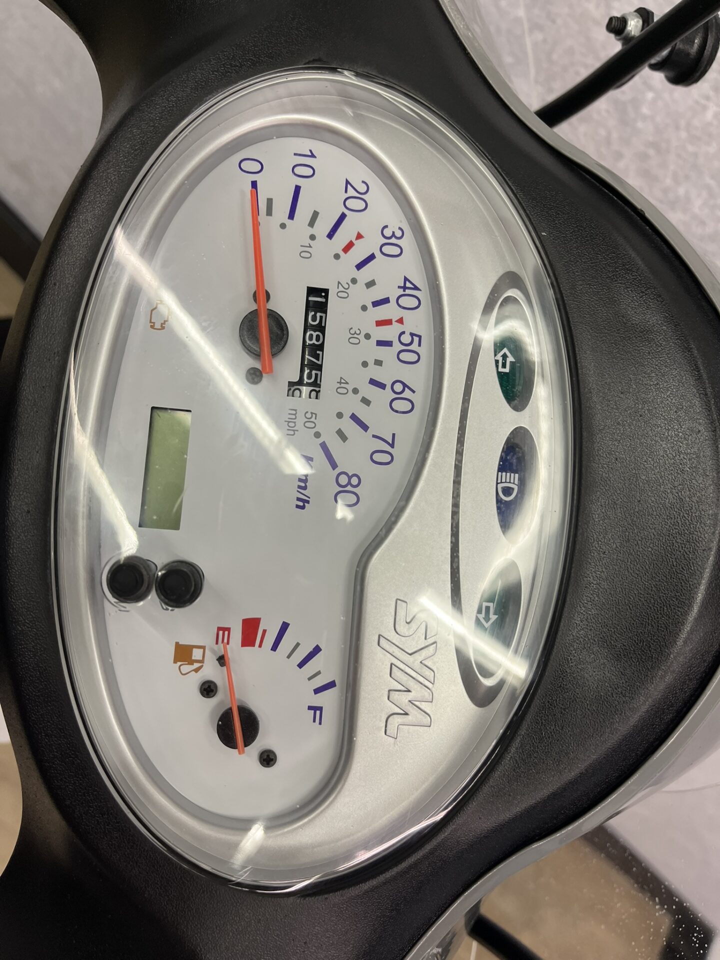 Sym Fiddle II 25 km/h Nardo Grey 2019 - Afbeelding 7