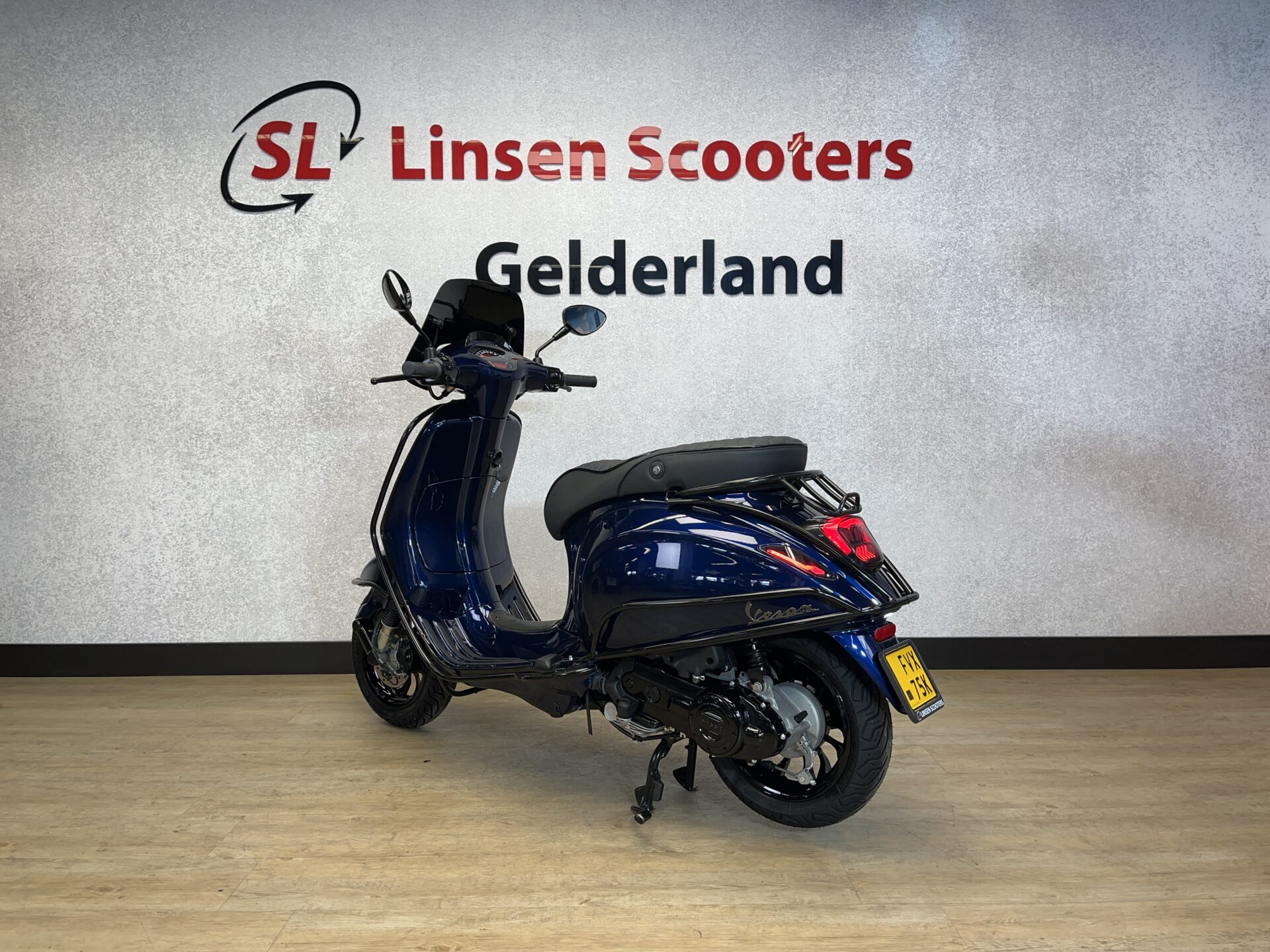 Vespa Sprint Custom 45 km/h San Marino Blue 2026 NIEUW! - Afbeelding 7