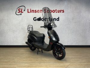 Sym Fiddle II 25 km/h Mat Zwart 2020