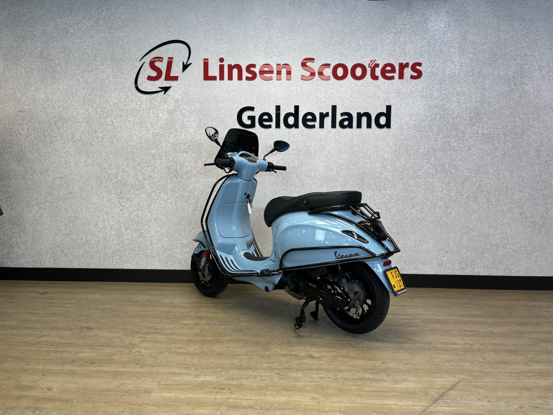 Vespa Sprint 45 km/h Custom Porsche Blue 2022 - Afbeelding 4
