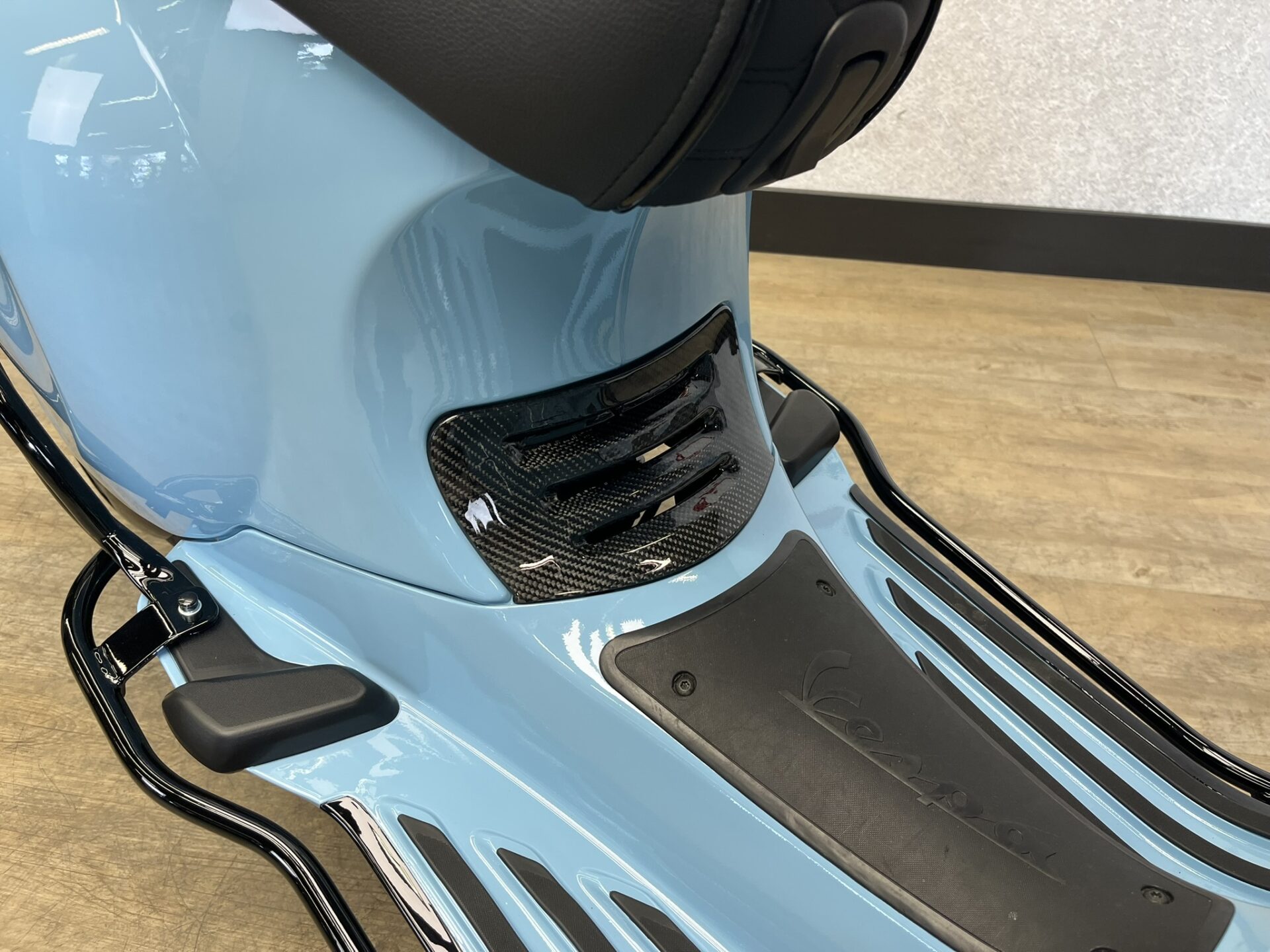 Vespa Sprint 45 km/h Custom Porsche Blue 2022 - Afbeelding 10