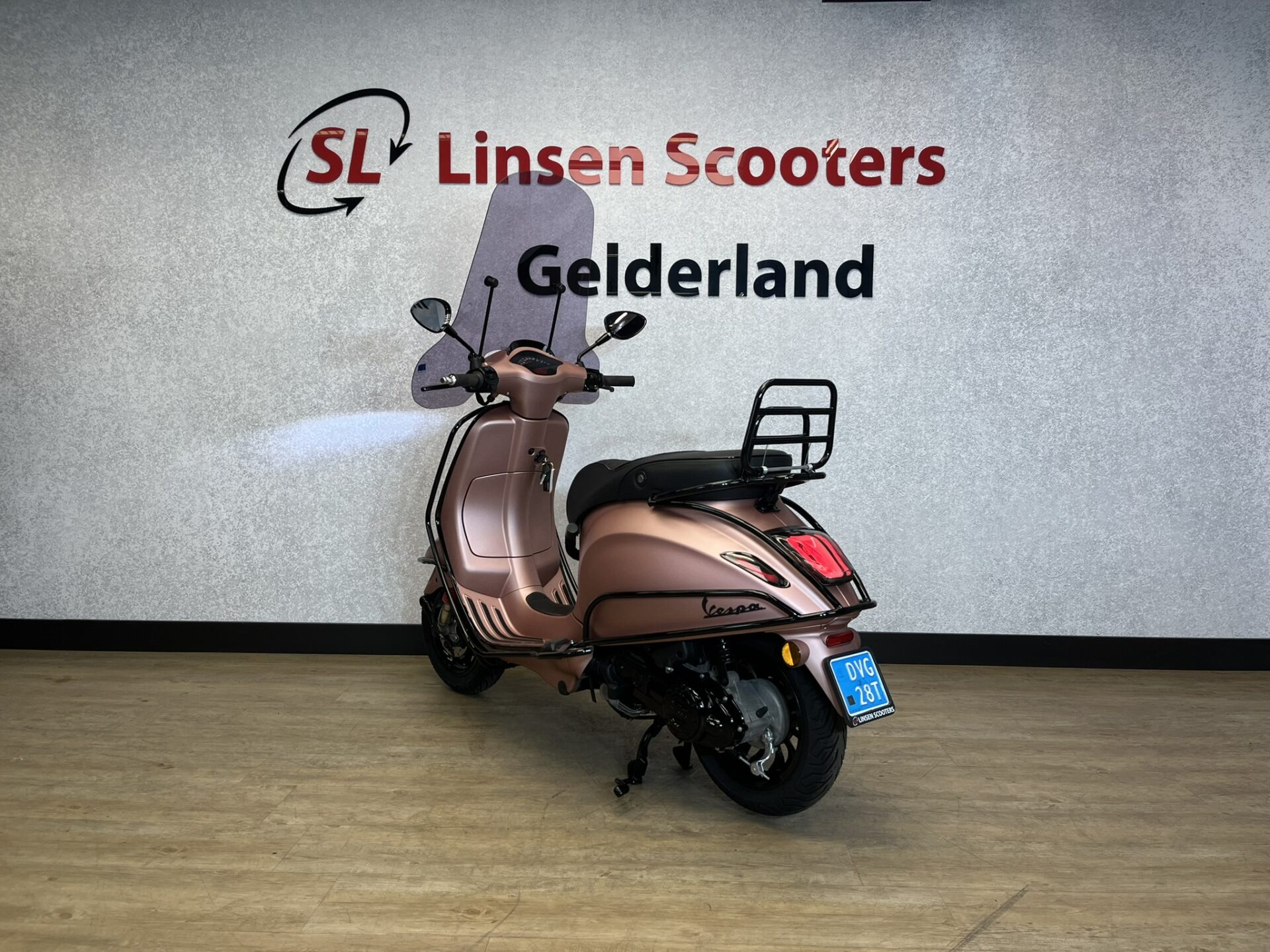 Vespa Sprint 25 km/h Custom Matt Rosé 2020 - Afbeelding 4