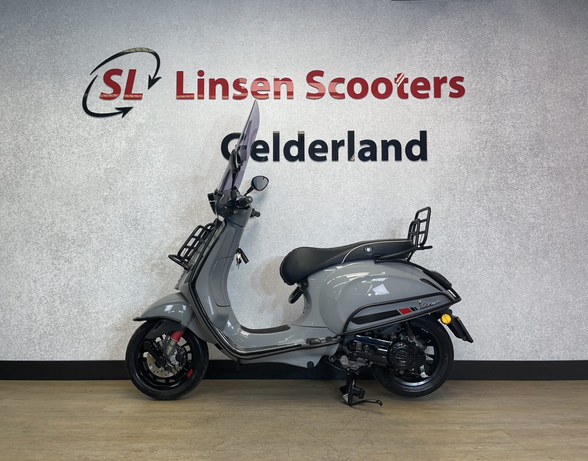 Vespa Sprint 25 km/h Nardo Grey 2018 - Afbeelding 3