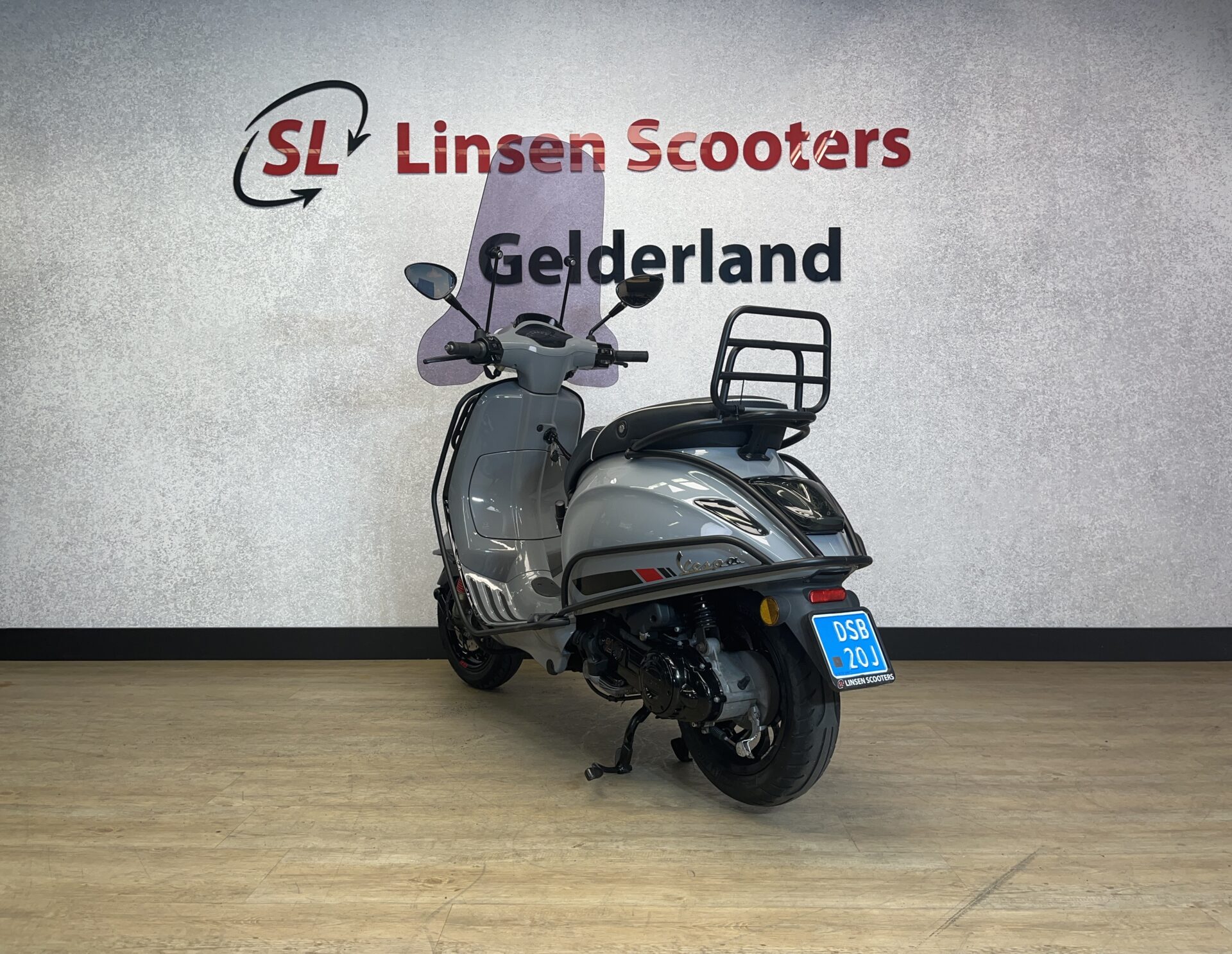 Vespa Sprint 25 km/h Nardo Grey 2018 - Afbeelding 4