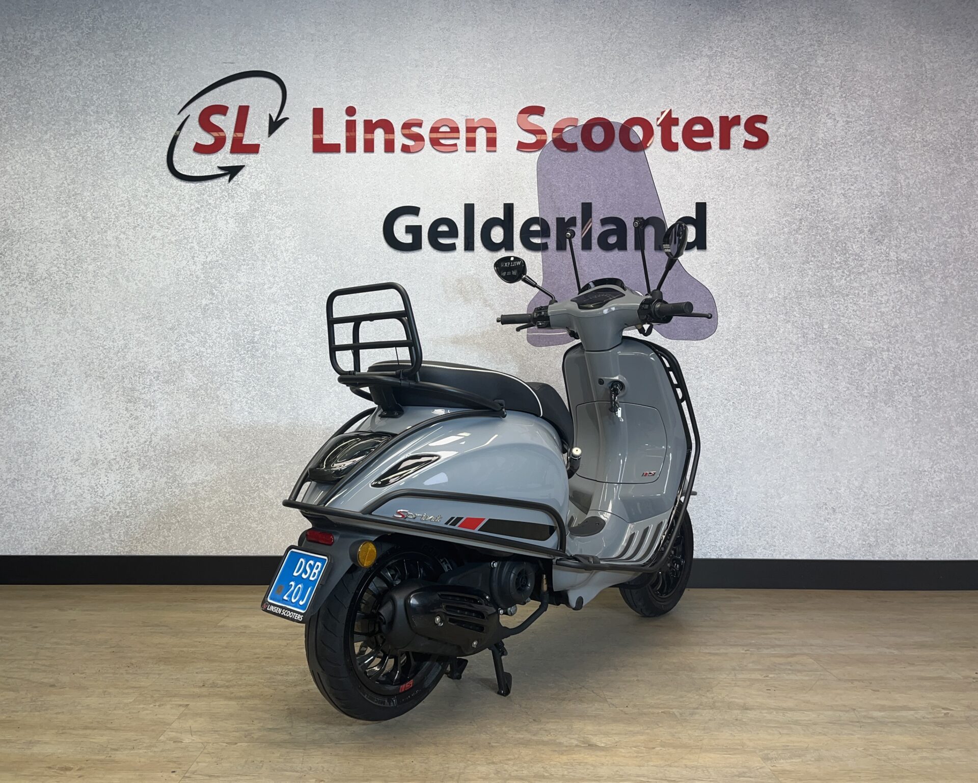 Vespa Sprint 25 km/h Nardo Grey 2018 - Afbeelding 5