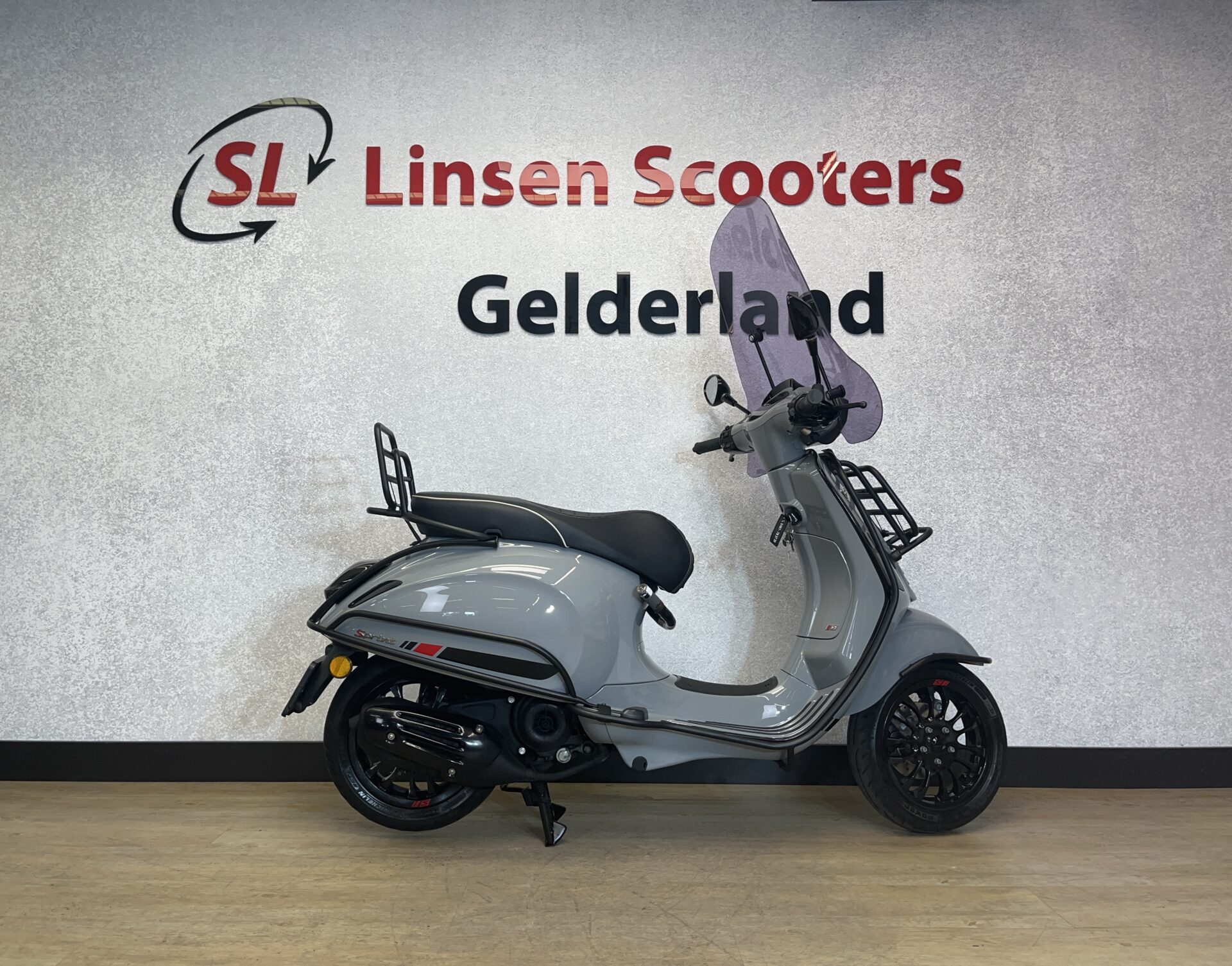 Vespa Sprint 25 km/h Nardo Grey 2018 - Afbeelding 6