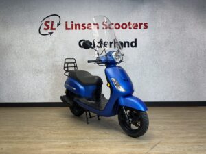 Sym Fiddle II 25 km/h Mat Blauw 2022