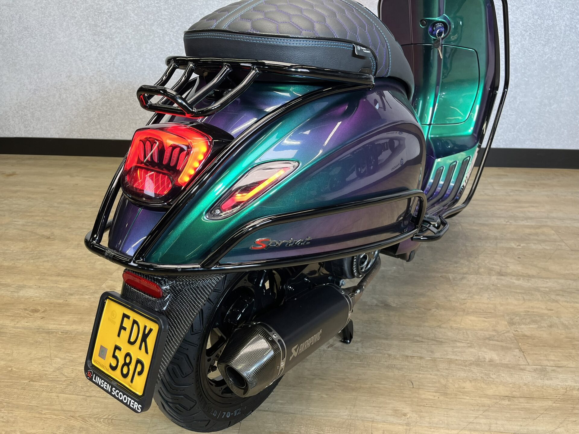 Vespa Sprint 45 km/h Custom Kameleon 2020 - Afbeelding 13