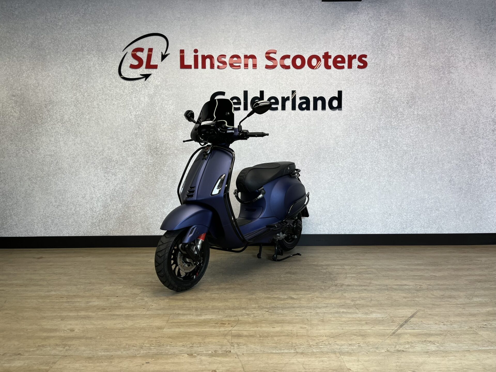 Vespa Sprint 45 km/h Custom Mat Paars 2023 - Afbeelding 9