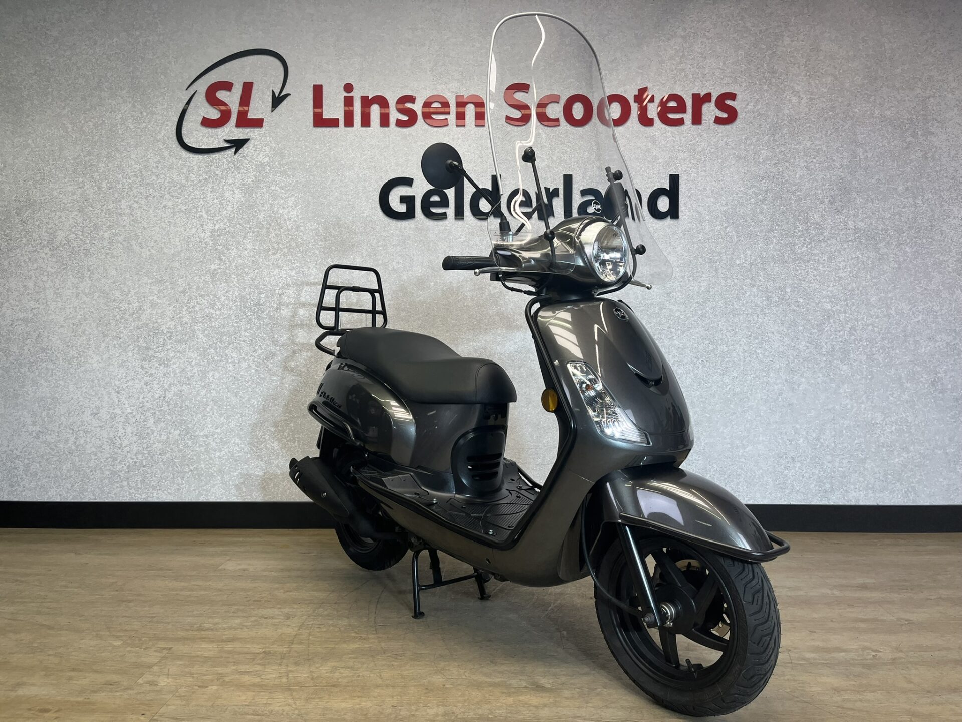 Sym Fiddle II 45 km/h Agaat Grijs 2022